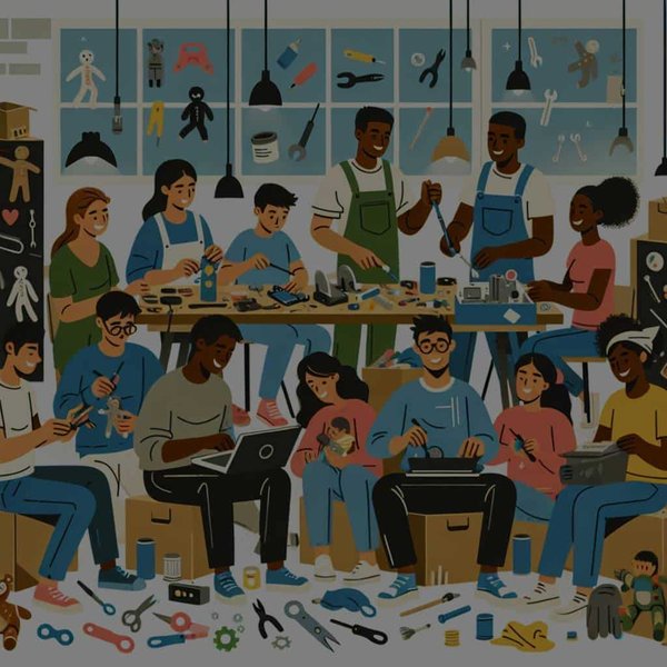 Can Community-Run Repair Cafés Reduce Stress and Boost Self-Efficacy by Teaching Practical Skills?